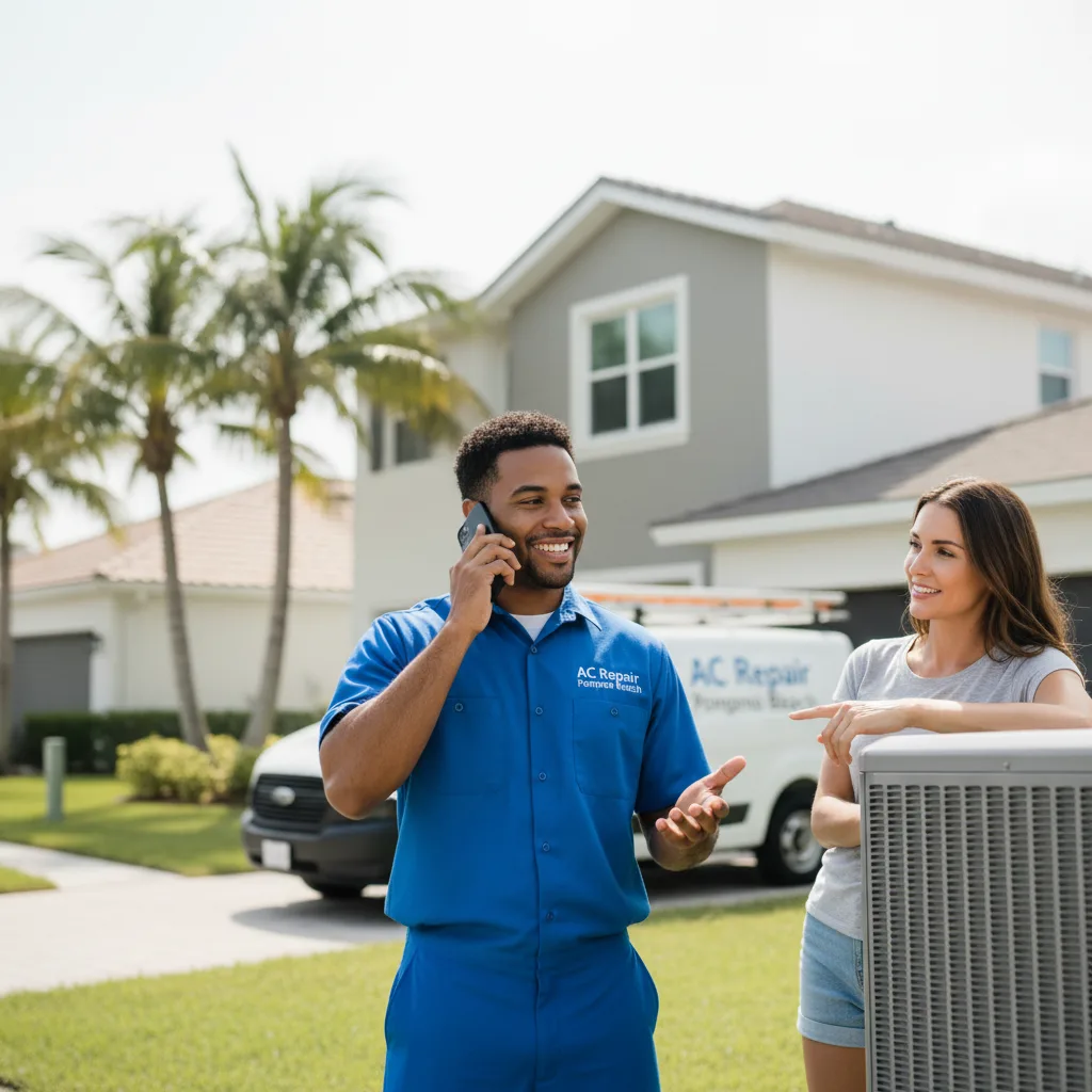 AC Repair Pompano Beach customer support in Glenolden